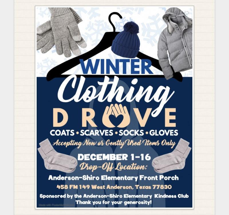 Winter Clothing Drive