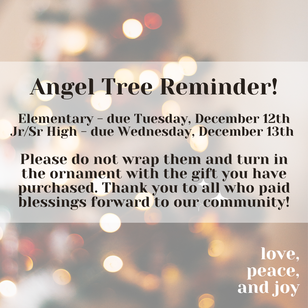 Angle Tree Reminder